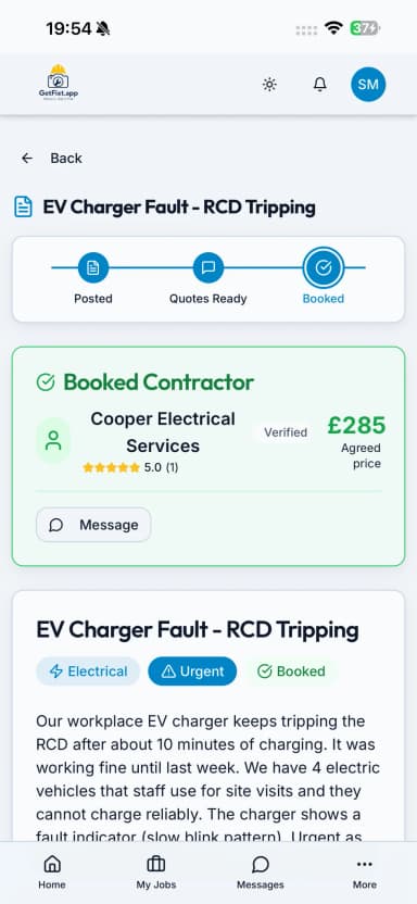 Track your jobs